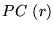 $PC~(r)$