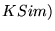 $ KSim)\protect $