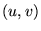 $ (u, v)$