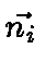$\vec{n_i}$