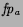 $ P(\mathord{\mathit{fp}}_a = x)$