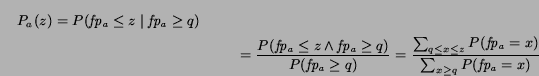 $ P_a(z) = 0$