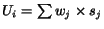 $ w_j$