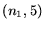 $(n_1,5)$
