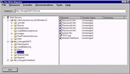 Prototype Management Interface