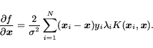 \begin{displaymath} \frac{\partial f}{\partial\mbox{\protect\boldmath$x$\protect... ...oldmath }_i,\mbox{\protect\boldmath$x$\protect\unboldmath }) . \end{displaymath}