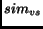 $sim_{vs}$