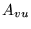 $A_{vu}$