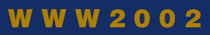 WWW2002 Masthead