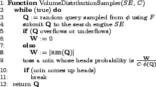 \begin{figure} \begin{center} \small \begin{tabular}{l} &nbsp;1:&nbsp;\textbf{Functio... ... &nbsp;12:&nbsp;&nbsp;return $\mathbf{Q}$ \ \end{tabular} \end{center} \end{figure}