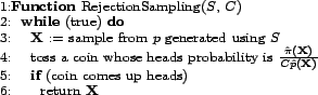 \begin{figure} \begin{center} \small \begin{tabular}{l} &nbsp;1:\textbf{Function... ...&nbsp;6:&nbsp;&nbsp;&nbsp;&nbsp;&nbsp;&nbsp;return $\mathbf{X}$ \ \end{tabular} \end{center} \end{figure}