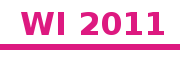 WI 2011 WI 2011